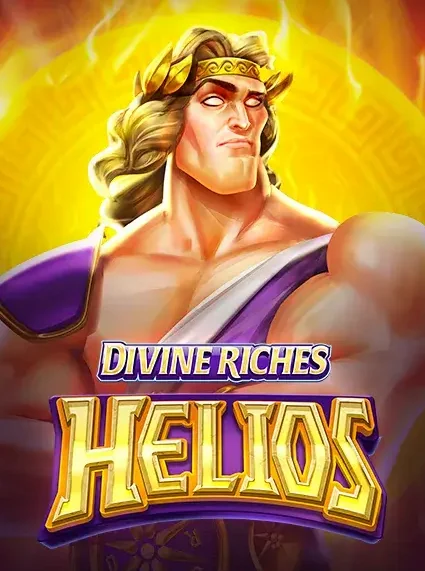 Decorative casino game artwork for Winit: Divine Riches Helios