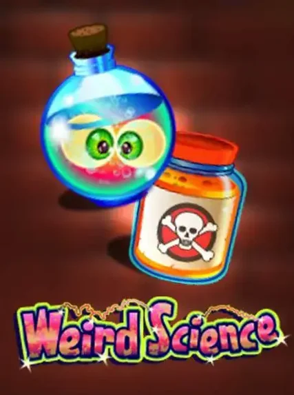 Decorative casino game artwork for Winit: Weird Science